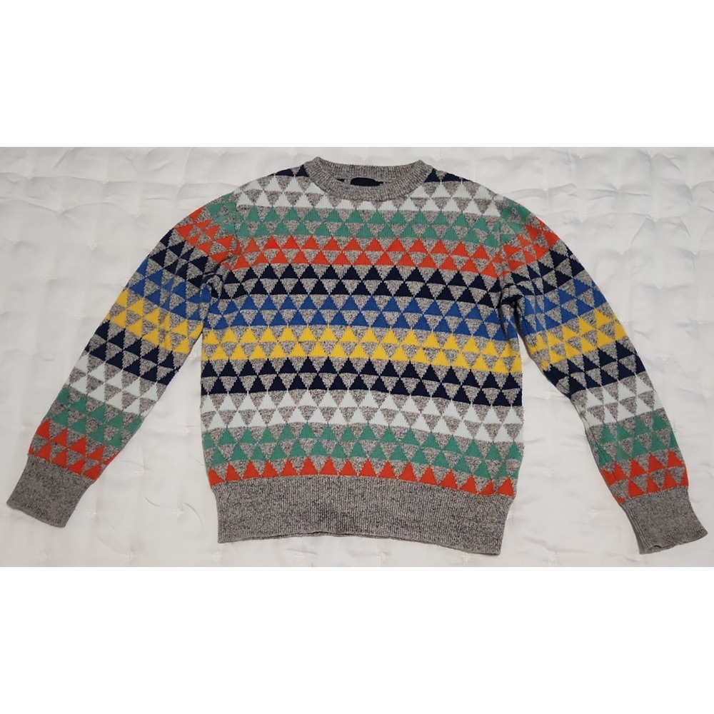 Gap Kids Sweater Size M (8) Marled Grey Prism Style Pre-Owned Excellent